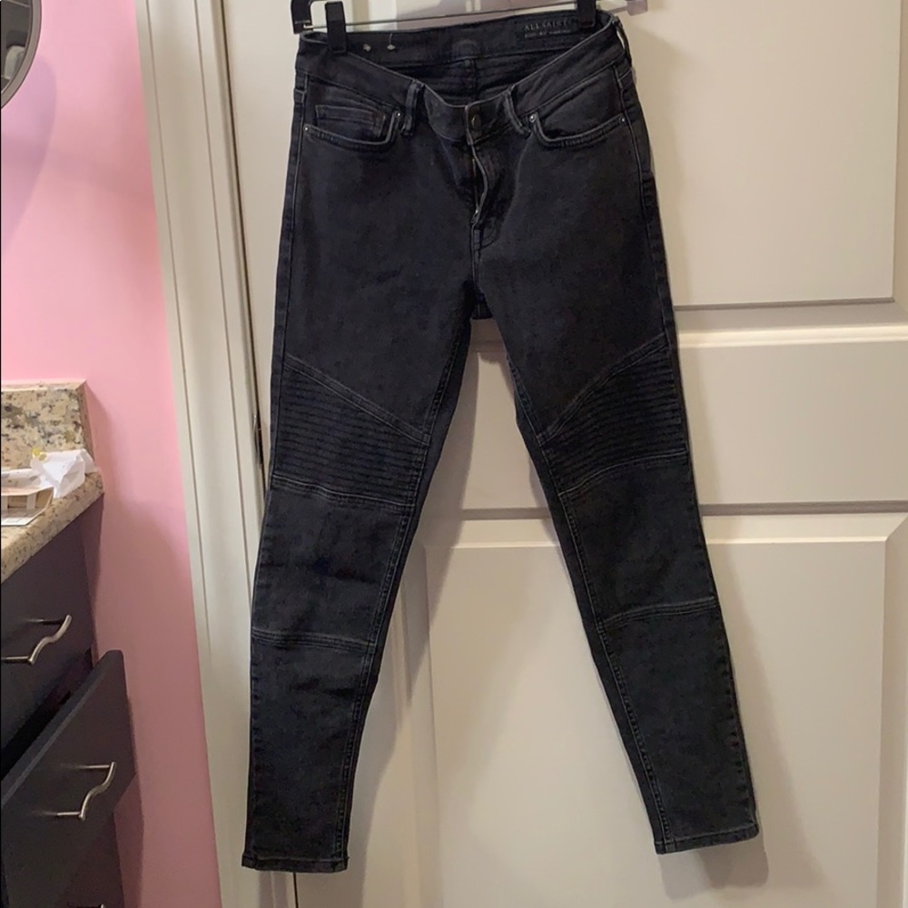 All Saints biker jeans (skinny)
